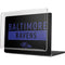NFL Baltimore Ravens Black Performance Series MacBook Pro 14in (2021-24) Case plus Skin