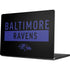 NFL Baltimore Ravens Black Performance Series Apple MacBook Pro 14-inch Skin