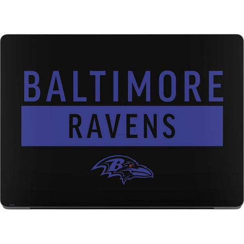 NFL Baltimore Ravens Black Performance Series Apple MacBook Pro 14-inch Skin