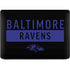 NFL Baltimore Ravens Black Performance Series Apple MacBook Pro 16-inch Skin