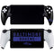 NFL Baltimore Ravens Black Performance Series PlayStation Portal Remote Player Skin