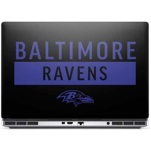NFL Baltimore Ravens Black Performance Series Dell Precision Skin