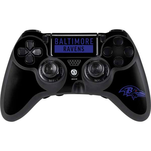 NFL Baltimore Ravens Black Performance Series PlayStation PS4 Skins