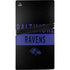 NFL Baltimore Ravens Black Performance Series PS5 Pro Console Skin