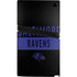 NFL Baltimore Ravens Black Performance Series PS5 Pro Console Skin