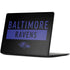 NFL Baltimore Ravens Black Performance Series Surface Laptop 7 13.8in Skin