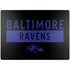 NFL Baltimore Ravens Black Performance Series Surface Laptop 7 15in Skin