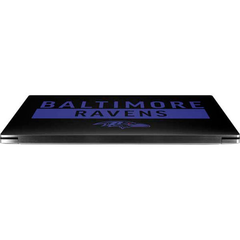 NFL Baltimore Ravens Black Performance Series Dell XPS Skin