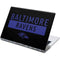 NFL Baltimore Ravens Black Performance Series Yoga 910 2-in-1 14in Touch-Screen Skin