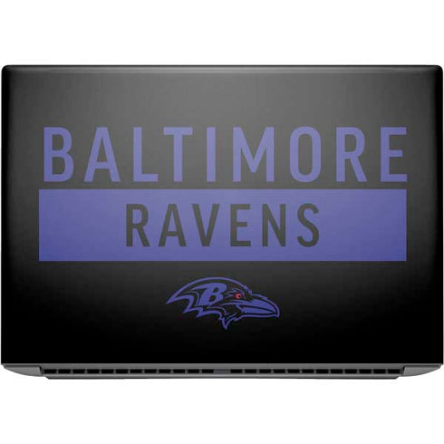 NFL Baltimore Ravens Black Performance Series HP ZBook Fury 16 G10 Skin