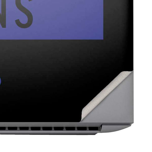NFL Baltimore Ravens Black Performance Series HP ZBook Fury 16 G10 Skin