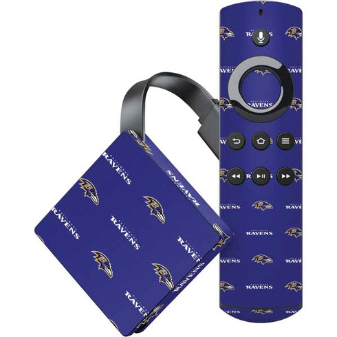 NFL Baltimore Ravens Blitz Series Amazon Fire TV Skin