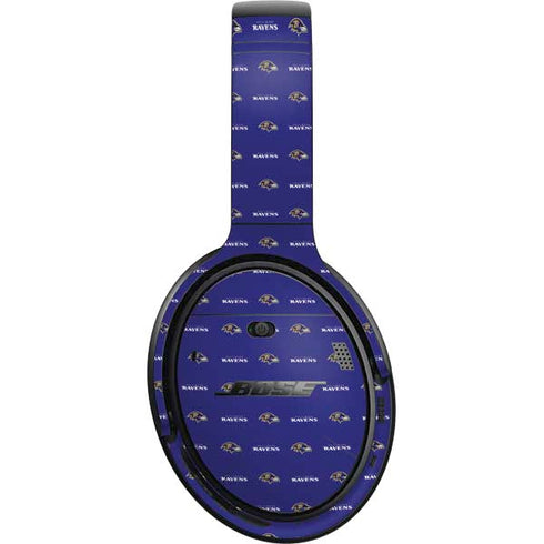 NFL Baltimore Ravens Blitz Series Bose QuietComfort 35 II Headphones Skin