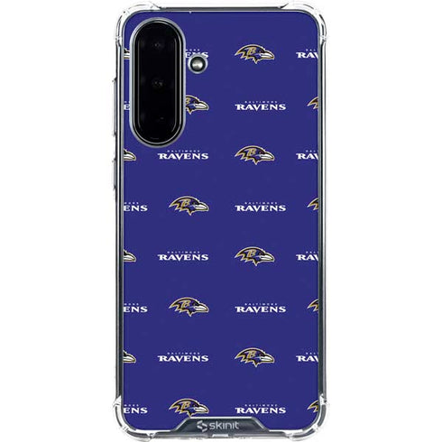 NFL Baltimore Ravens Blitz Series Galaxy A36 5G Clear Case