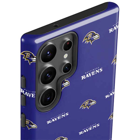 NFL Baltimore Ravens Blitz Series Galaxy S23 Ultra Pro Case