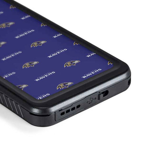 NFL Baltimore Ravens Blitz Series Galaxy S24 Plus Waterproof Case