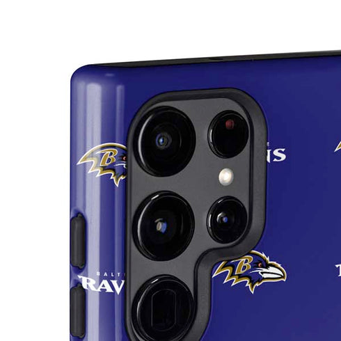 NFL Baltimore Ravens Blitz Series Galaxy S25 Ultra Impact Case