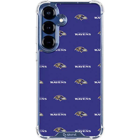 NFL Baltimore Ravens Blitz Series Galaxy S25 Clear Case