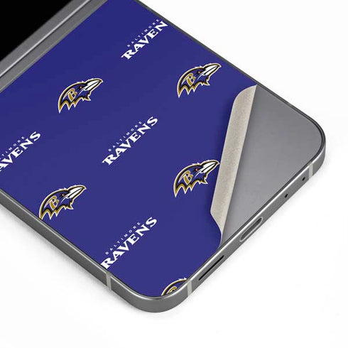 NFL Baltimore Ravens Blitz Series Galaxy Z Flip6 Skin