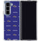 NFL Baltimore Ravens Blitz Series Galaxy Z Fold5 5G Clear Case