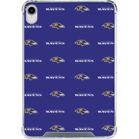 NFL Baltimore Ravens Blitz Series iPad 11th Gen (2025) Clear Case