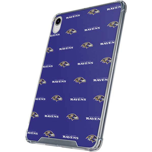NFL Baltimore Ravens Blitz Series iPad 11th Gen (2025) Clear Case