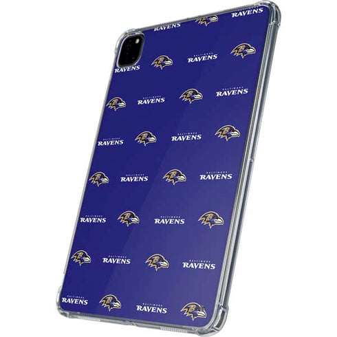 NFL Baltimore Ravens Blitz Series iPad Pro 11in (2024) Clear Case