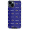 NFL Baltimore Ravens Blitz Series iPhone 15 Clear Case