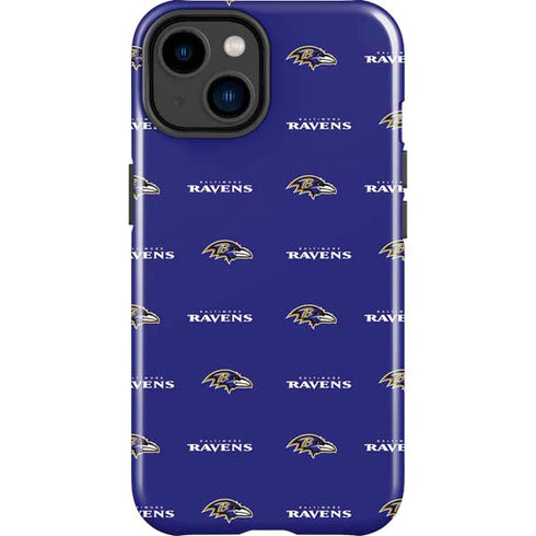 NFL Baltimore Ravens Blitz Series iPhone 15 Impact Case