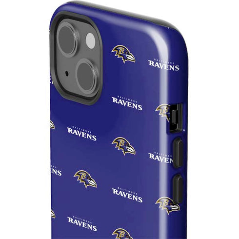 NFL Baltimore Ravens Blitz Series iPhone 15 Impact Case