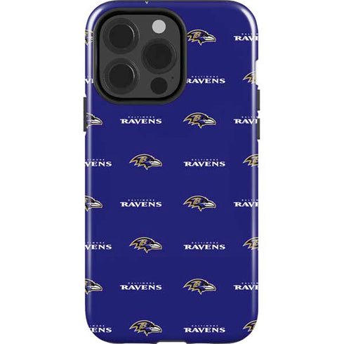 NFL Baltimore Ravens Blitz Series iPhone 15 Pro Impact Case