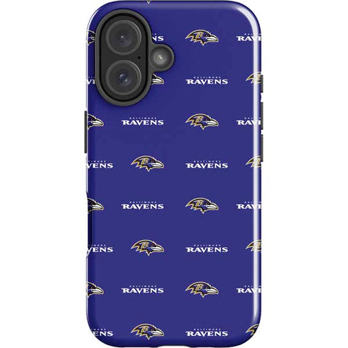 NFL Baltimore Ravens Blitz Series iPhone 16 Impact Case
