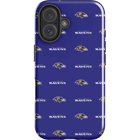NFL Baltimore Ravens Blitz Series iPhone 16 Plus Impact Case