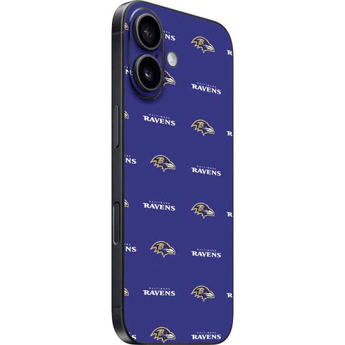 NFL Baltimore Ravens Blitz Series iPhone 16 Plus Skin