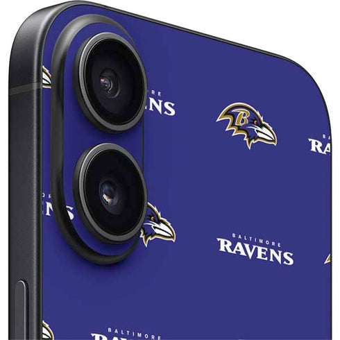 NFL Baltimore Ravens Blitz Series iPhone 16 Plus Skin