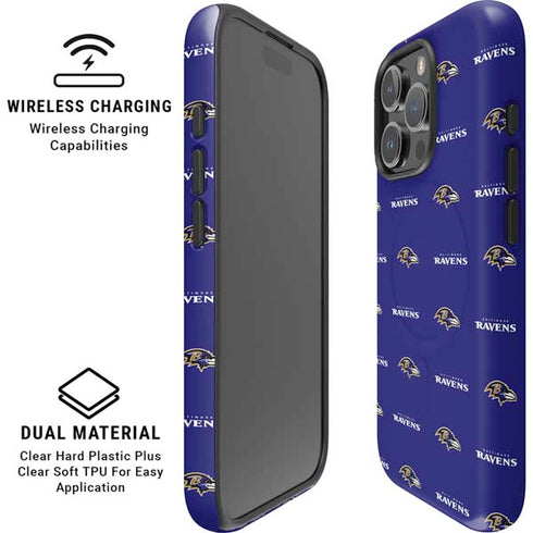 NFL Baltimore Ravens Blitz Series iPhone 16 Pro Magsafe Impact Case