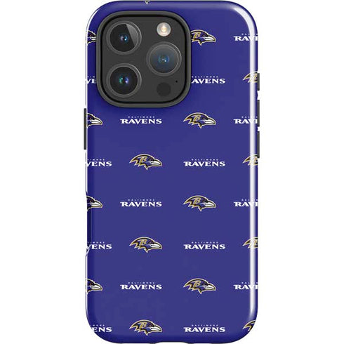 NFL Baltimore Ravens Blitz Series iPhone 16 Pro Max Impact Case