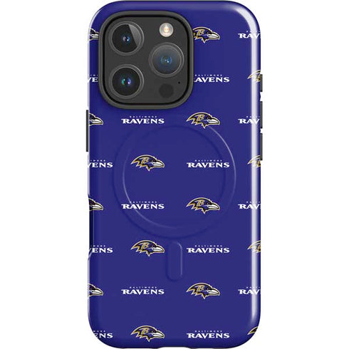 NFL Baltimore Ravens Blitz Series iPhone 16 Pro Max Magsafe Impact Case