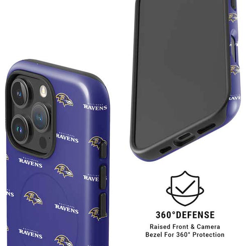 NFL Baltimore Ravens Blitz Series iPhone 16 Pro Max Magsafe Impact Case
