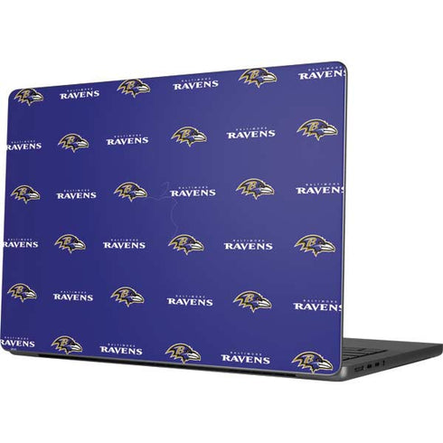 NFL Baltimore Ravens Blitz Series Apple MacBook Pro 14-inch Skin