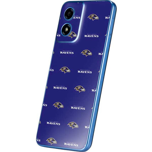 NFL Baltimore Ravens Blitz Series Moto G Play 4G (2024) Skin