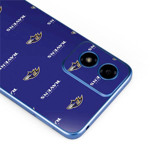 NFL Baltimore Ravens Blitz Series Moto G Play 4G (2024) Skin