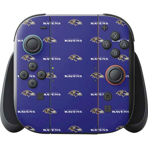NFL Baltimore Ravens Blitz Series Nintendo Switch 2 (2025) with Joy-Con Skin