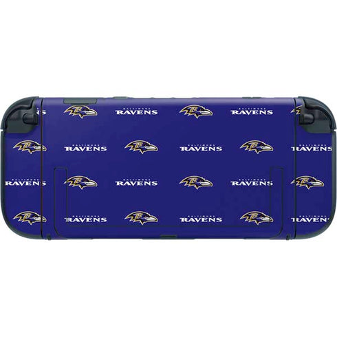 NFL Baltimore Ravens Blitz Series Nintendo Switch 2 (2025) with Joy-Con Skin