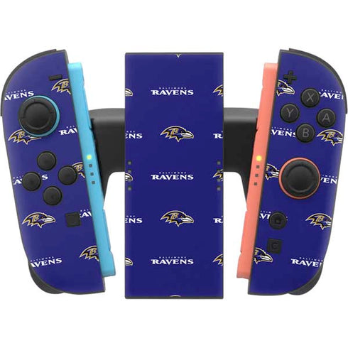 NFL Baltimore Ravens Blitz Series Nintendo Switch 2 (2025) Joy-Con Controller Skin