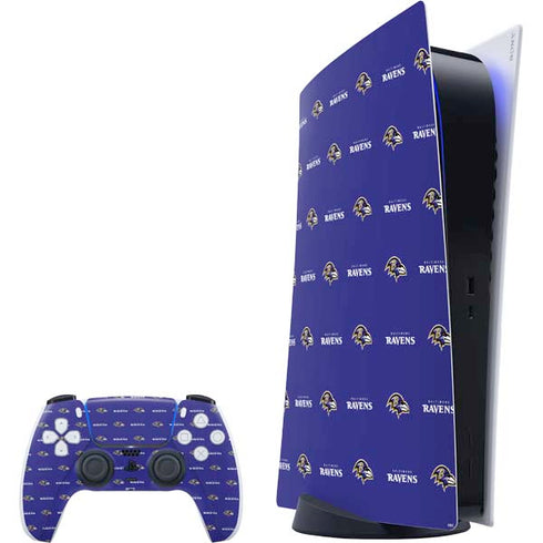 NFL Baltimore Ravens Blitz Series PlayStation PS5 Skins