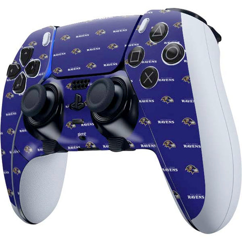 NFL Baltimore Ravens Blitz Series PS5 DualSense Edge Pro Controller Skin