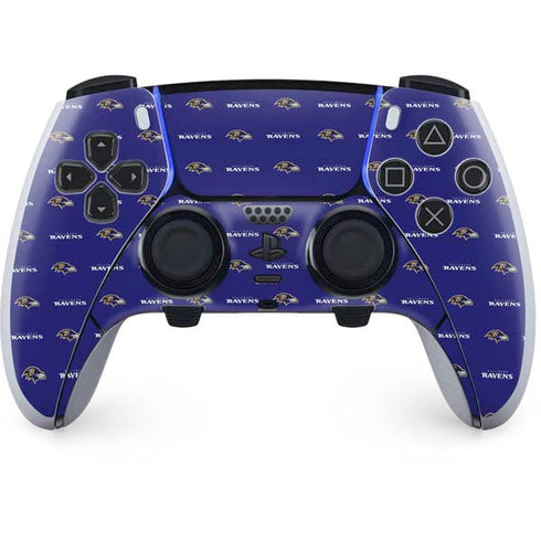 NFL Baltimore Ravens Blitz Series PS5 DualSense Edge Pro Controller Skin