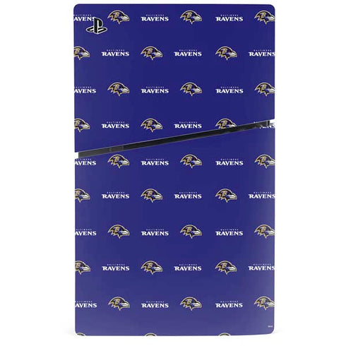 NFL Baltimore Ravens Blitz Series PS5 Slim Digital Edition Console Skin