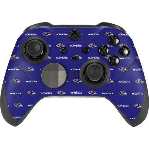 NFL Baltimore Ravens Blitz Series Xbox Elite Wireless Controller Series 2 Skin